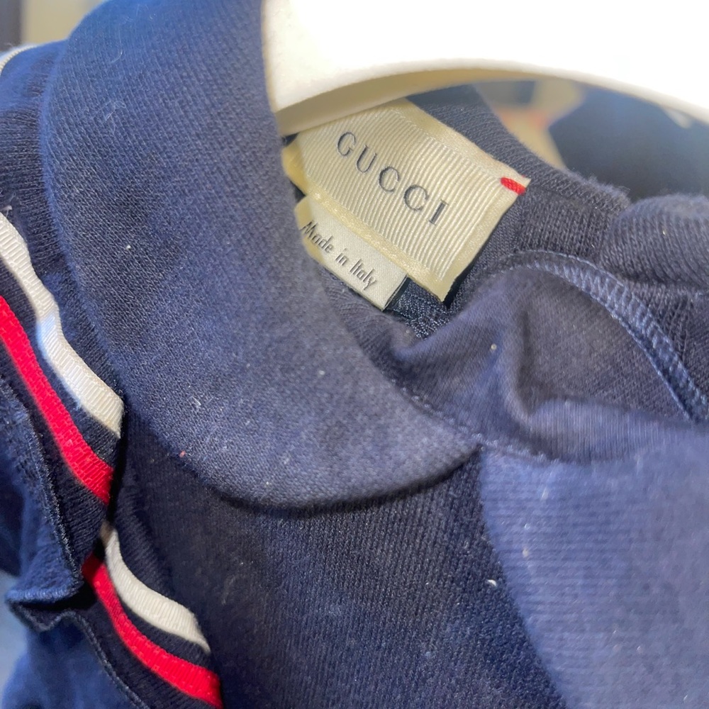 Infant 18-24months Girls Navy Cotton Dress …